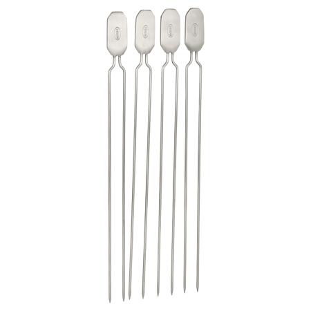 2. Bild von Grillspieße Edelstahl 33 cm 4 Stück