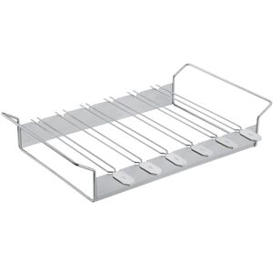 Grillspießset mit Halter Edelstahl 7-teilig