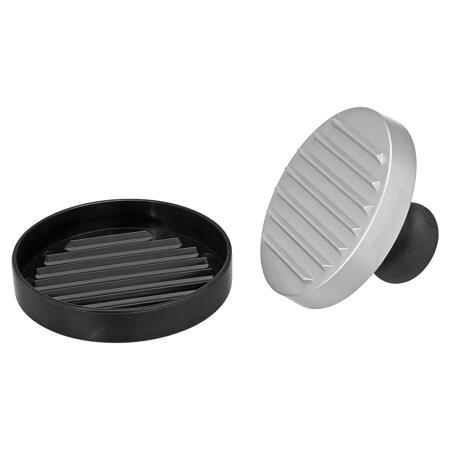 4. Bild von Burgerpresse schwarz/silber Ø 11,5 cm