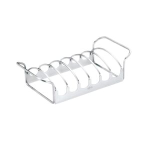 Braten- und Rippchenhalter Edelstahl 28 x 13,5 x 8 cm