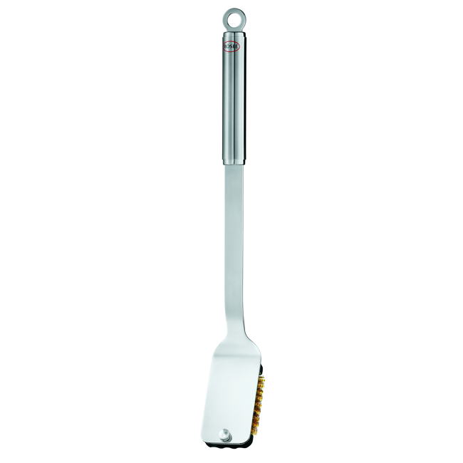 Bild von Grillbürste 'Barbecue' Messing/Edelstahl 6,3 x 46,5 cm