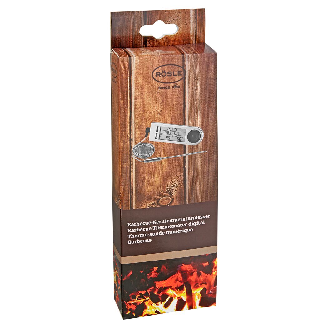 RÖSLE Barbecue-Kerntemperaturmesser in Verpackung