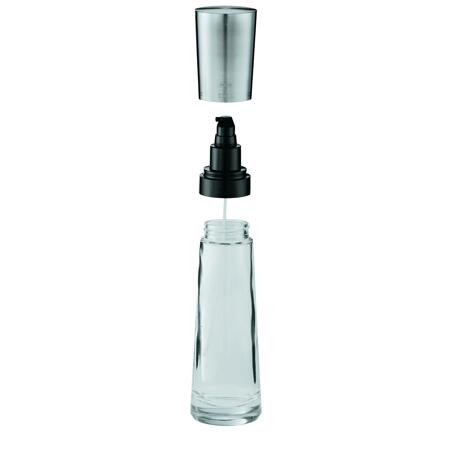 4. Bild von Öldosierer aus Glas 200 ml, mit Edelstahldeckel