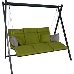 Hollywoodschaukel 'Relax Smart' 3-Sitzer grün 220 x 210 x 150 cm
