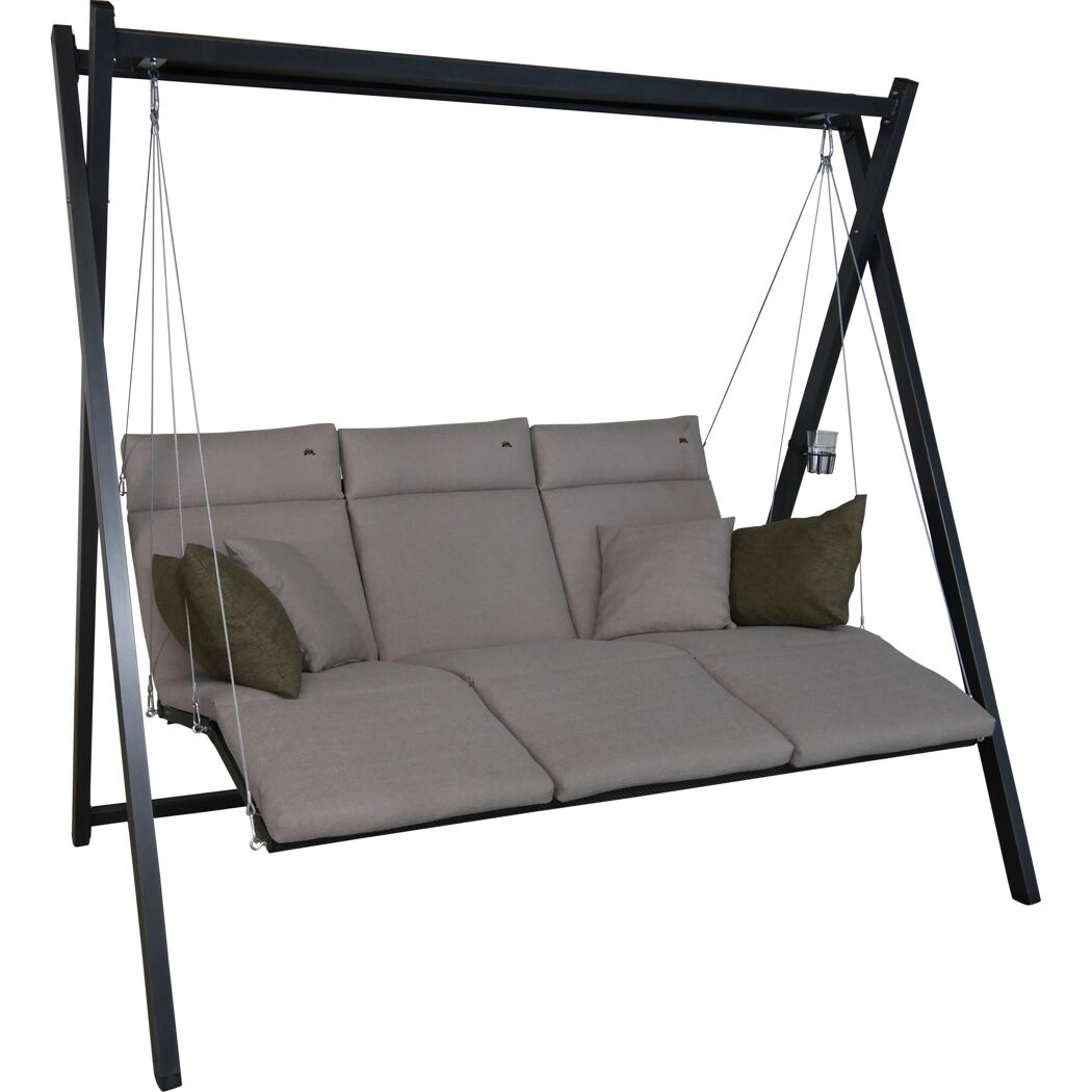 Hollywoodschaukel 'Relax Smart' 3-Sitzer smart beige 220 x 210 x 150 cm