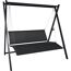 Hollywoodschaukel 'Relax Smart' 3-Sitzer grau 220 x 210 x 150 cm