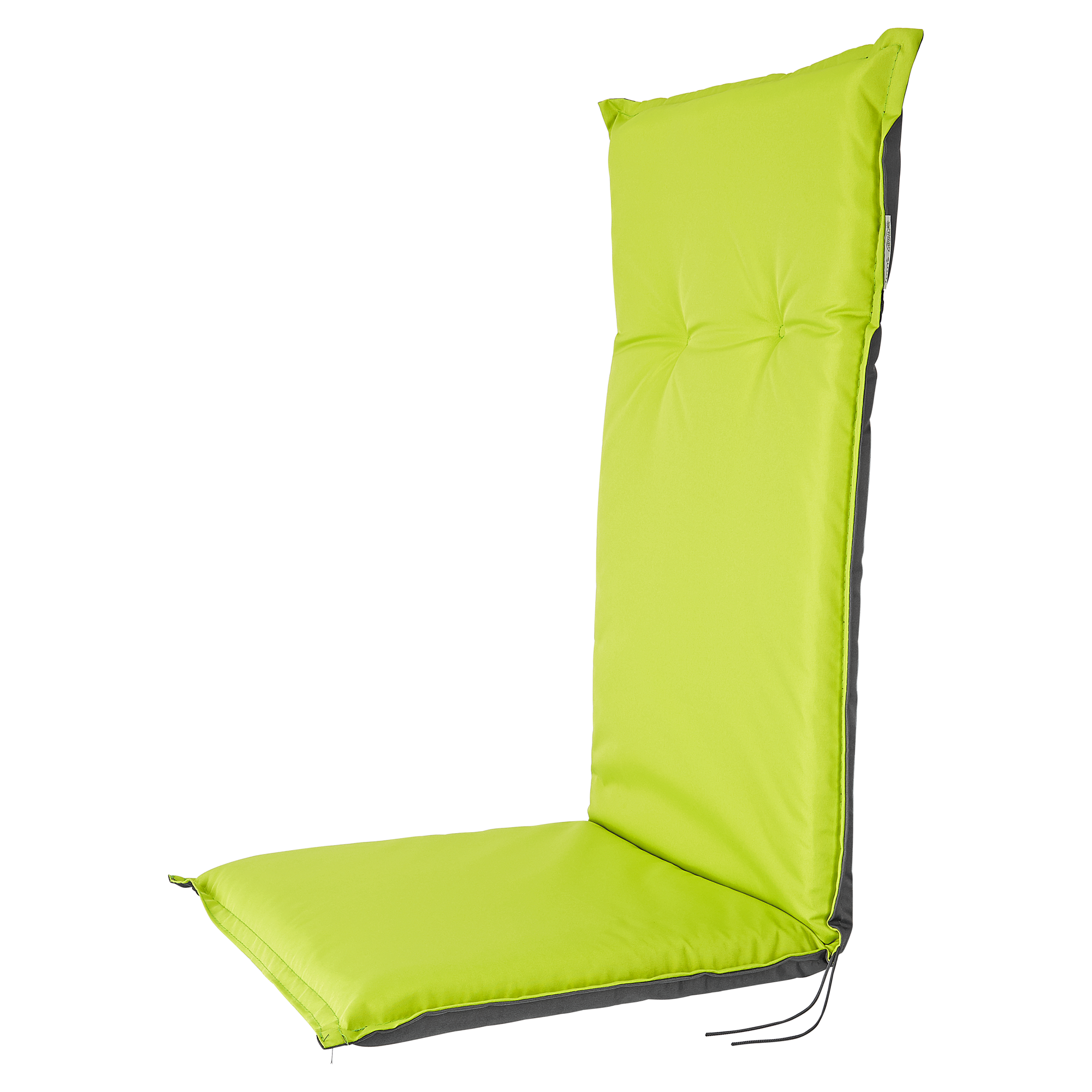 Beo Hochlehner-Saumauflage 'Bagan' hellgrün/grau 118 x 50 x 5 cm ǀ toom