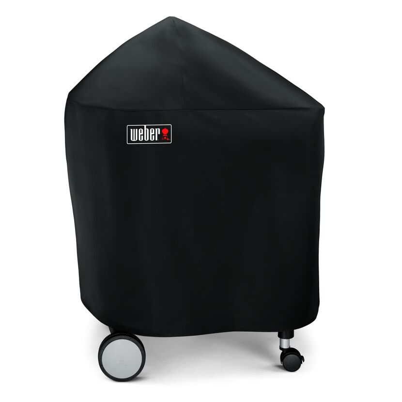 Schwarze Weber Premium-Abdeckhaube für Performer Grill