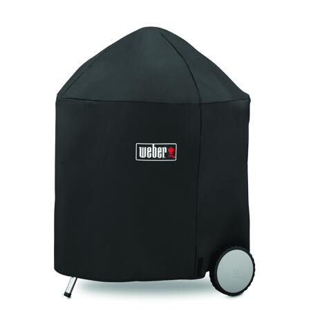 2. Bild von Premium Abdeckhaube schwarz für Holzkohlegrills Ø 67 cm