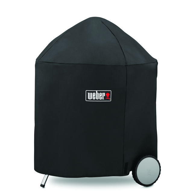 Bild von Premium Abdeckhaube schwarz für Holzkohlegrills Ø 67 cm