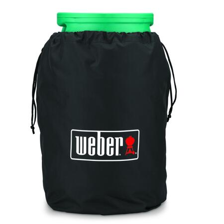 2. Bild von Gasflaschenschutzhülle schwarz groß für 11 kg Flaschen
