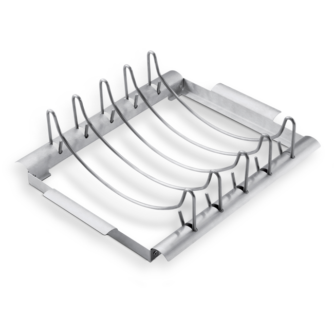 Bild von Grillgestell 'Deluxe' Edelstahl 2-in-1-Funktion