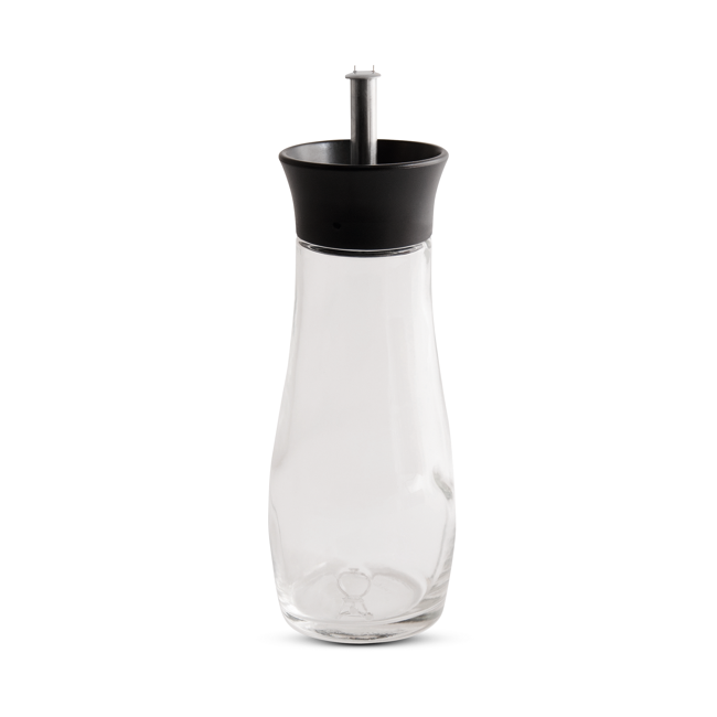 Bild von Öl- und Essigflasche Glas, Edelstahl-Ausgiesser