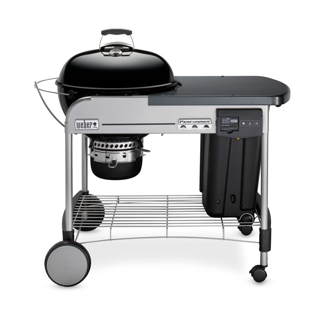 Weber Performer Deluxe GBS Holzkohlegrill mit Gasanzünder