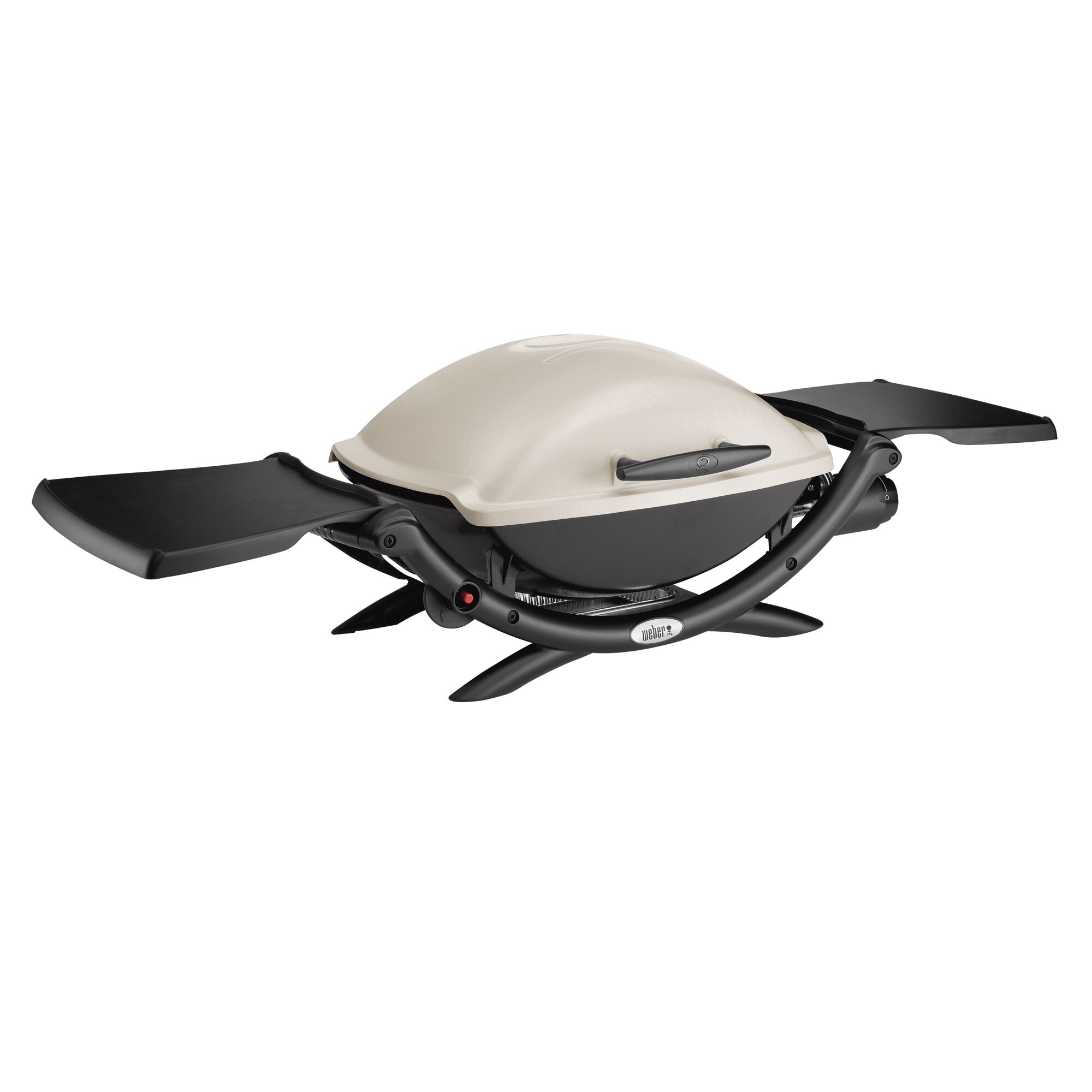 Weber Q 2000 Gasgrill in titansilber