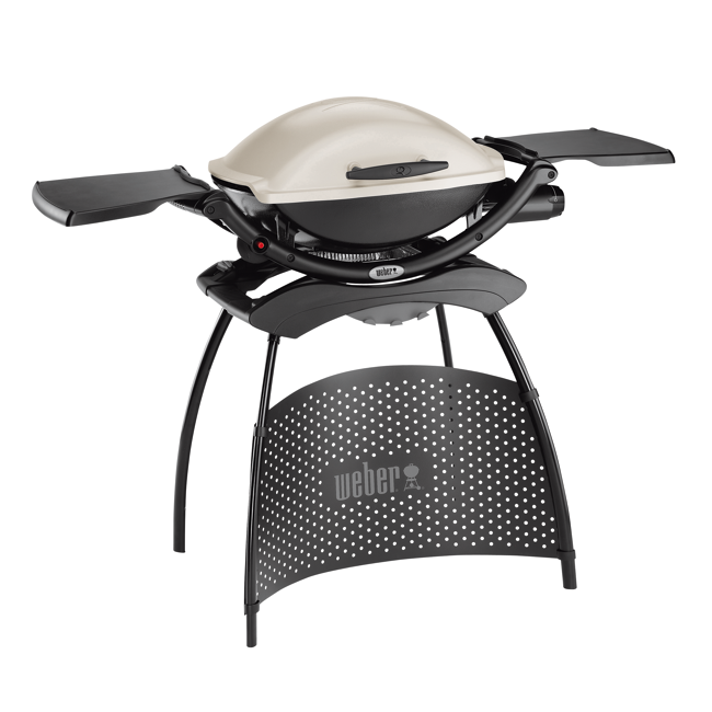 Bild von Gasgrill 'Q 2000 Stand' silbern 130 x 126 x 46 cm