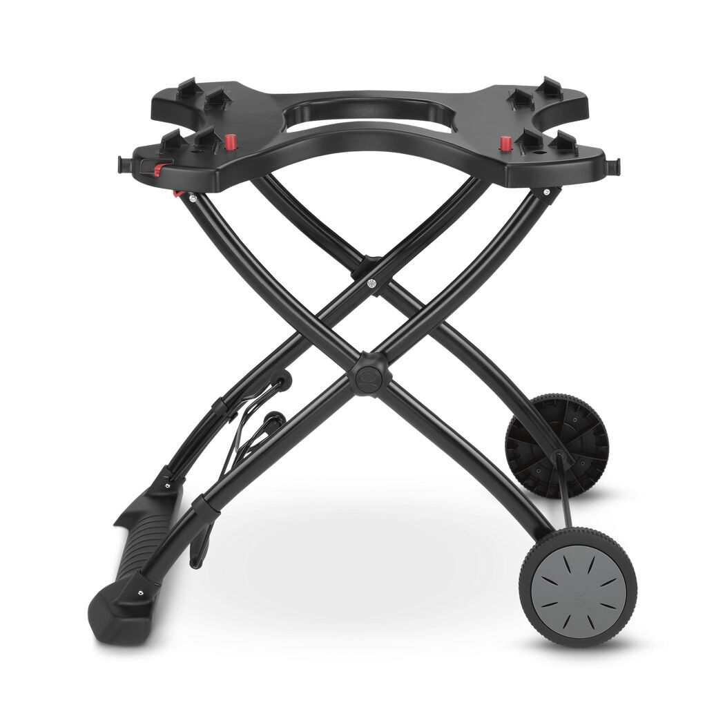 Schwarzer Rollwagen für Q 1000/2000-Serie