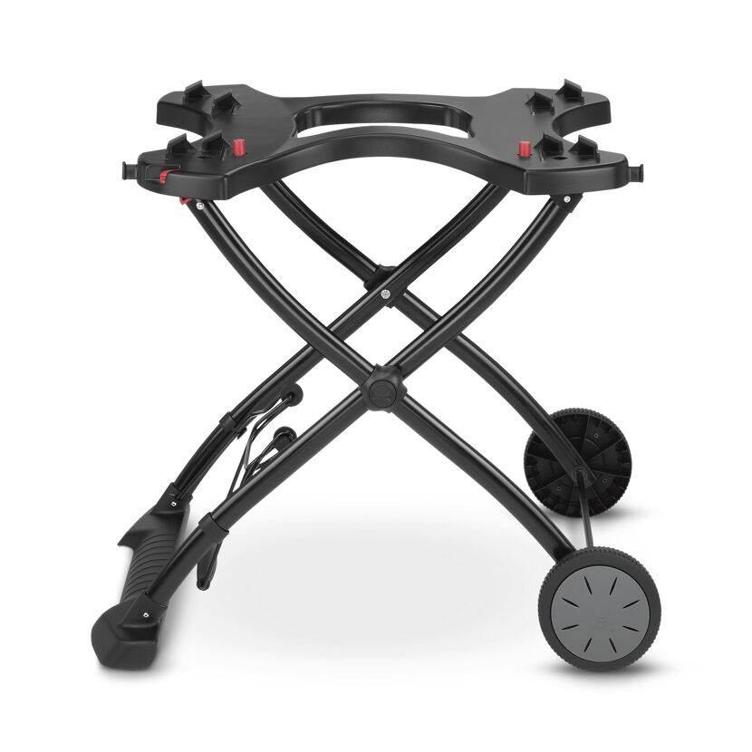 Schwarzer Rollwagen für Q 1000/2000-Serie