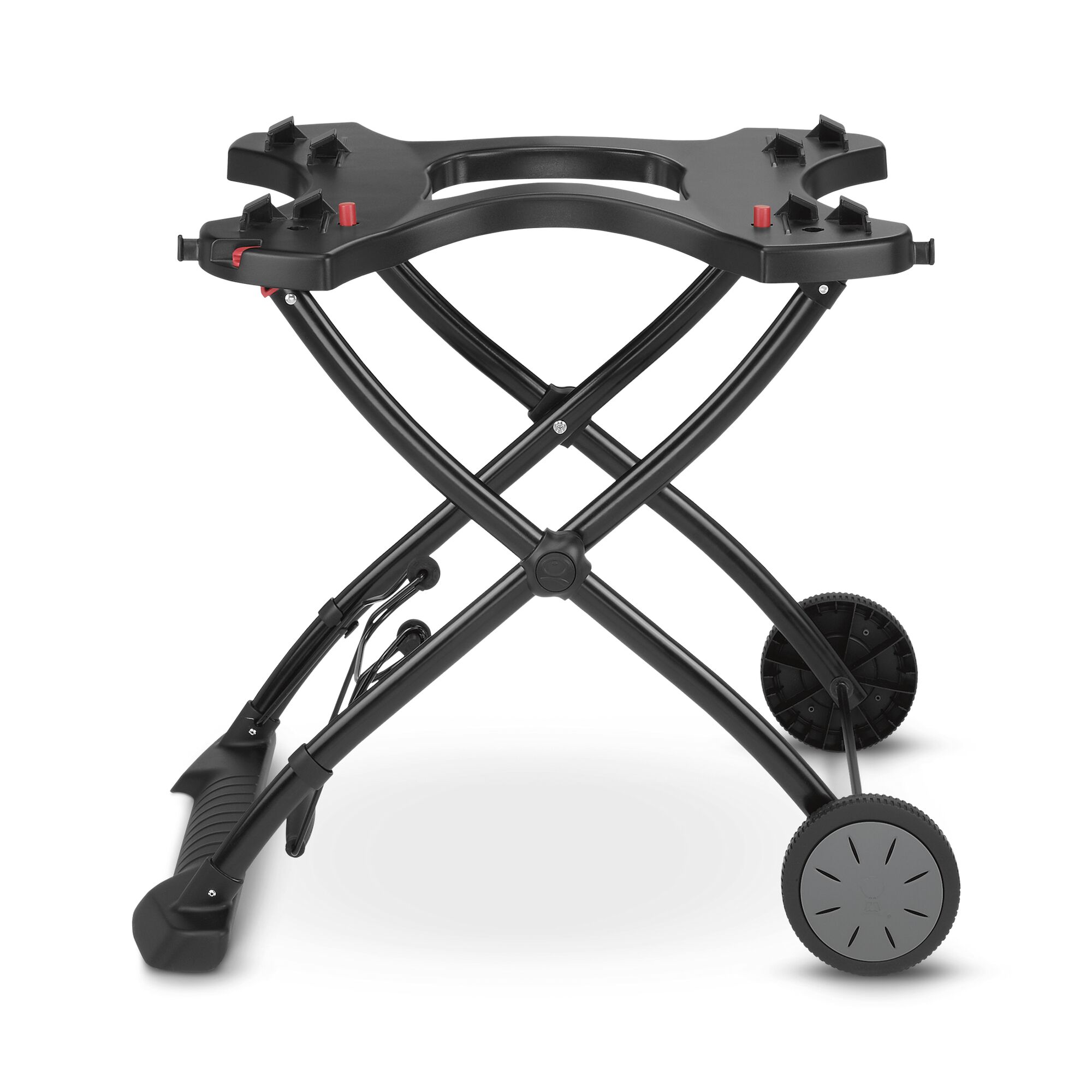 Schwarzer Rollwagen für Q 1000/2000-Serie