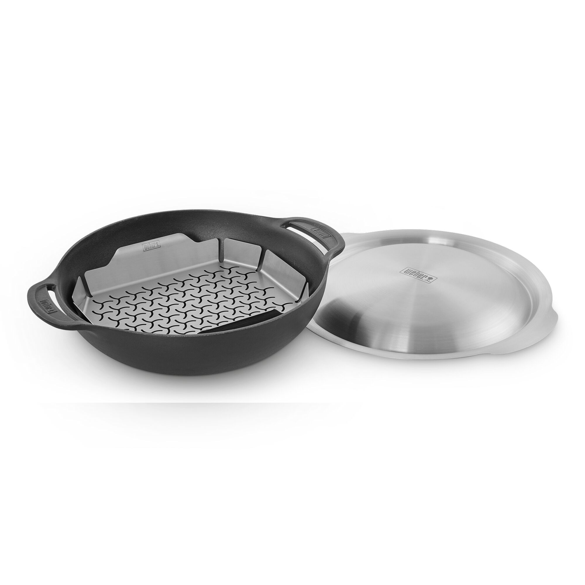 Weber Wok mit Deckel und Einsatz