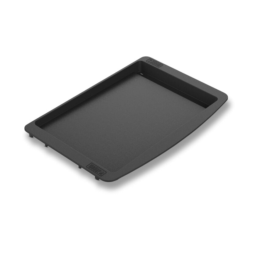 Schwarze Grillplatte von Weber