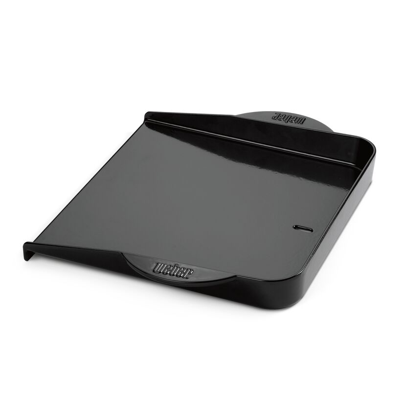 Schwarze Grillplatte von Weber
