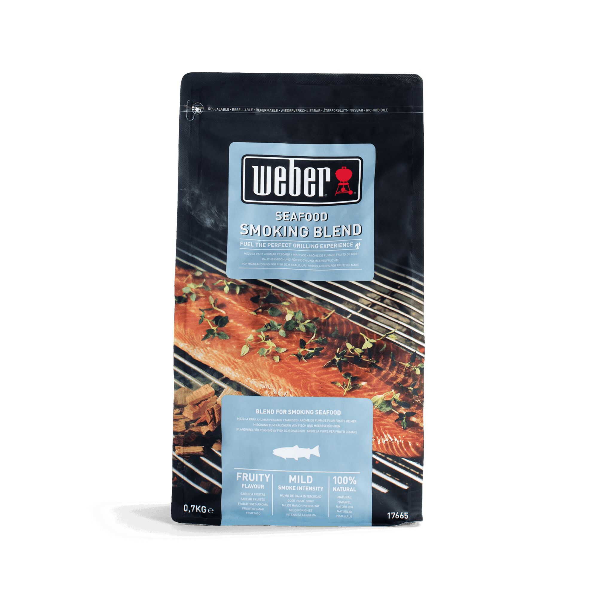 Weber Räucherchips Seafood 700g Packung