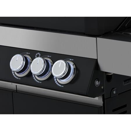 3. Bild von Gasgrill 'Videro G4' schwarz 79,5 x 118 x 60 cm