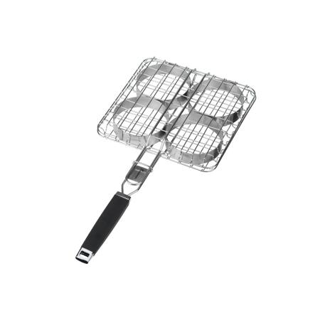 2. Bild von Grillbräter 'Pure' schwarz/silbern 57 x 26 x 4 cm
