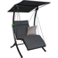 Hollywoodschaukel 'Swing' 1-Sitzer grau 100 x 160 x 145 cm