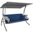 Hollywoodschaukel 'Elegance Smart' 3-Sitzer blau 210 x 160 x 145 cm