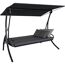 Hollywoodschaukel 'Elegance Smart' 3-Sitzer grau 210 x 210 x 145 cm