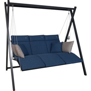 Hollywoodschaukel 'Relax Smart' 3-Sitzer blau 220 x 210 x 150 cm