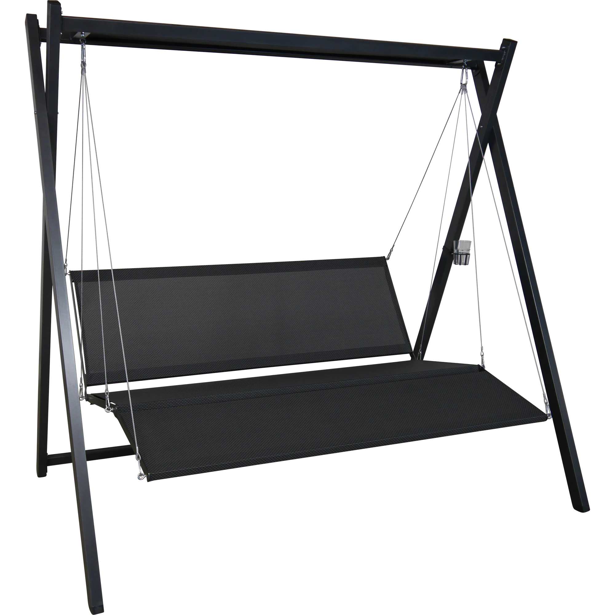 Hollywoodschaukel 'Relax Smart' 3-Sitzer blau 220 x 210 x 150 cm