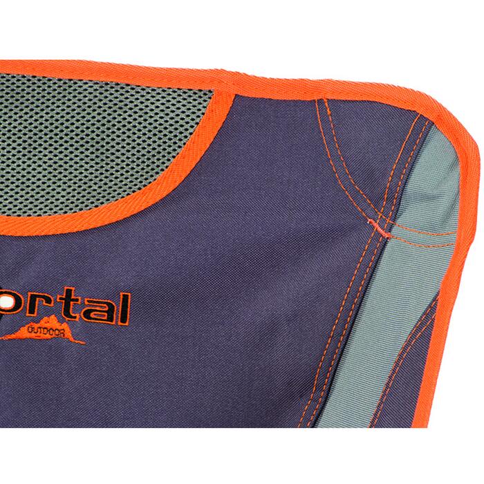 PORTAL Trecking-Stuhl 'Aaron' grau 52 x 68,5 x 32 cm