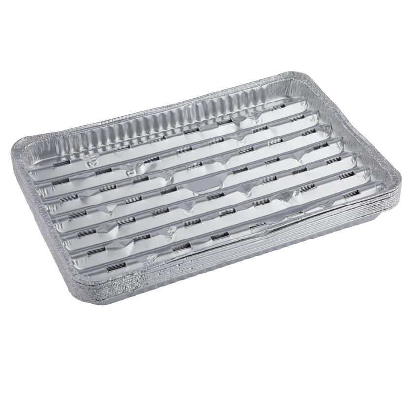 Alu-Grillschalen, 10er Pack