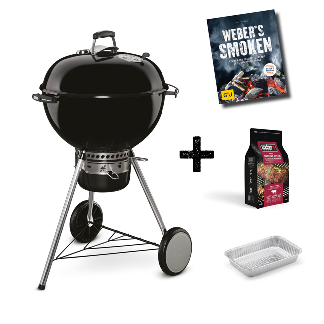 Bild von Kugelgrill 'Master-Touch GBS Pro Charcoal' schwarz Ø 57x 107 cm