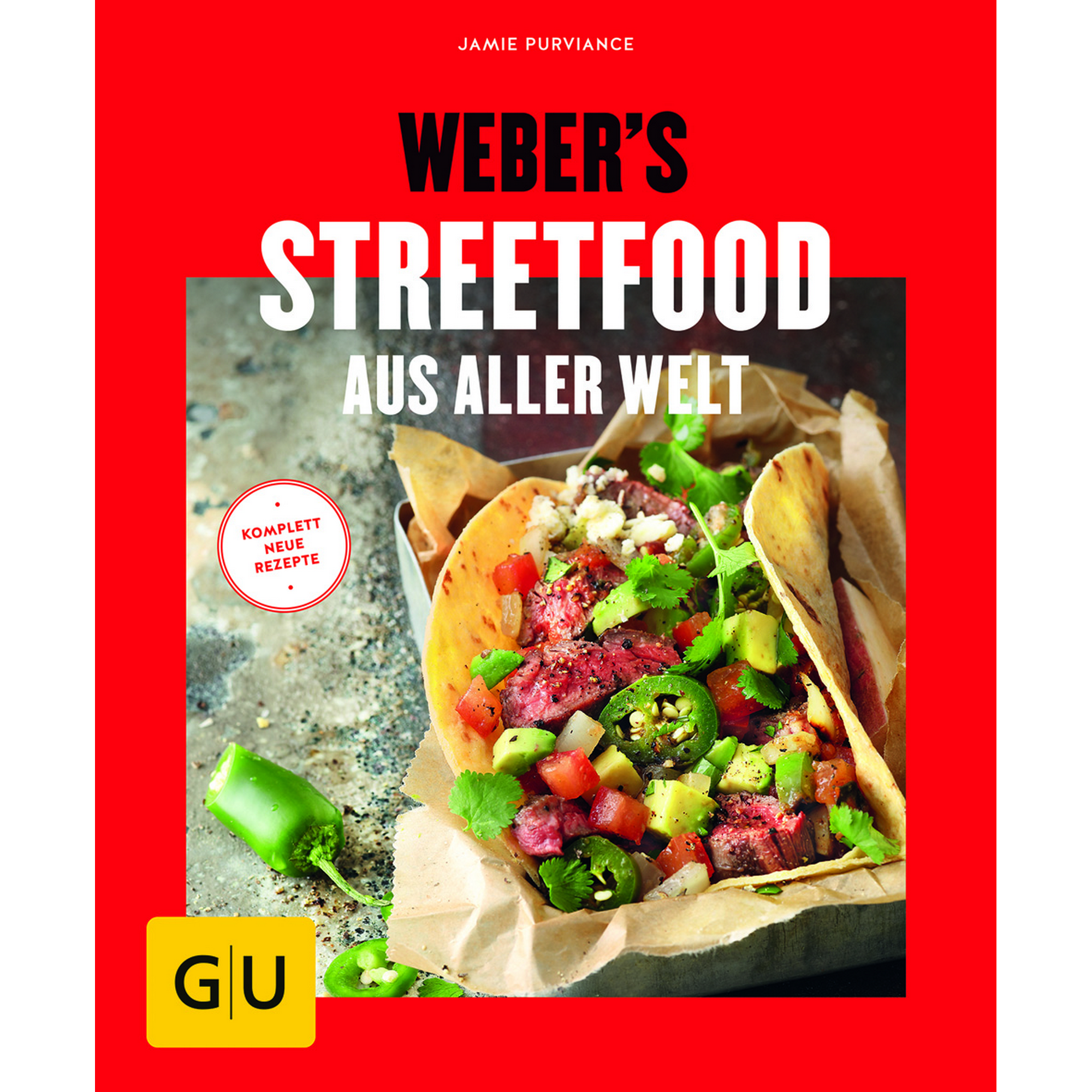 Grillbuch Jamie Purviance 'Weber's Streetfood aus aller Welt ' + product picture