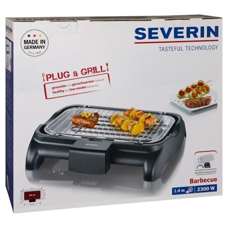 3. Bild von Elektro-Tischgrill 'PG 8510' schwarz 2300 W 47 x 10,4 x 38 cm