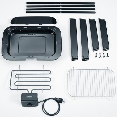 4. Bild von Elektrogrill 'PG 8542' schwarz 2300 W 50 x 70 cm