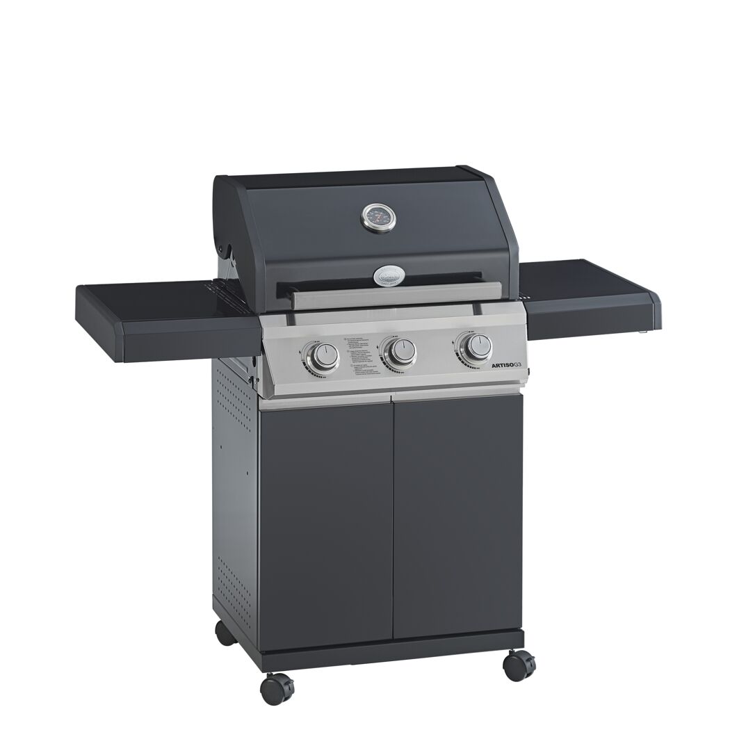Gasgrill 'Artiso G3' schwarz 130x 115 x 57 cm