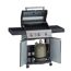 Gasgrill 'Artiso G3' schwarz 130x 115 x 57 cm