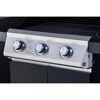 Gasgrill 'Artiso G3' schwarz 130x 115 x 57 cm