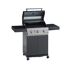 Gasgrill 'Artiso G3' schwarz 130x 115 x 57 cm