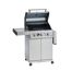Gasgrill 'Artiso G3-S' edelstahlfarben 115 x 56 cm