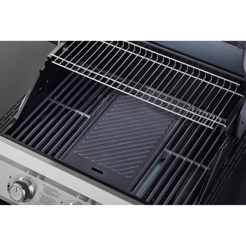 Gasgrill 'Artiso G3-S' edelstahlfarben 115 x 56 cm
