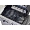 BBQ-Station 'Artiso G4-SB' edelstahlfarben 115 x 58 cm
