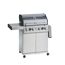 BBQ-Station 'Artiso G4-SB' edelstahlfarben 115 x 58 cm