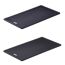 Gussplatte 'Artiso G2/G3/G4' schwarz 41,3 x 23,5 cm
