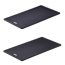 Gussplatte 'Artiso G2/G3/G4' schwarz 41,3 x 23,5 cm